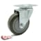 Service Caster 4 Inch Gray Polyurethane Wheel Swivel Top Plate Caster SCC-20S414-PPUB - alternate 4